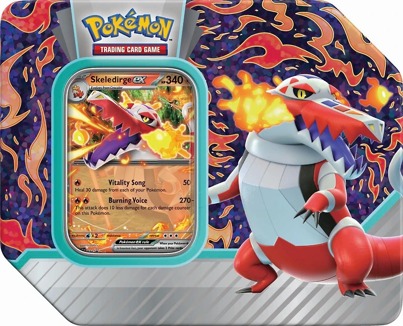 Pokemon Trading Card Game: Paldea Partners Tin (Tin May Vary