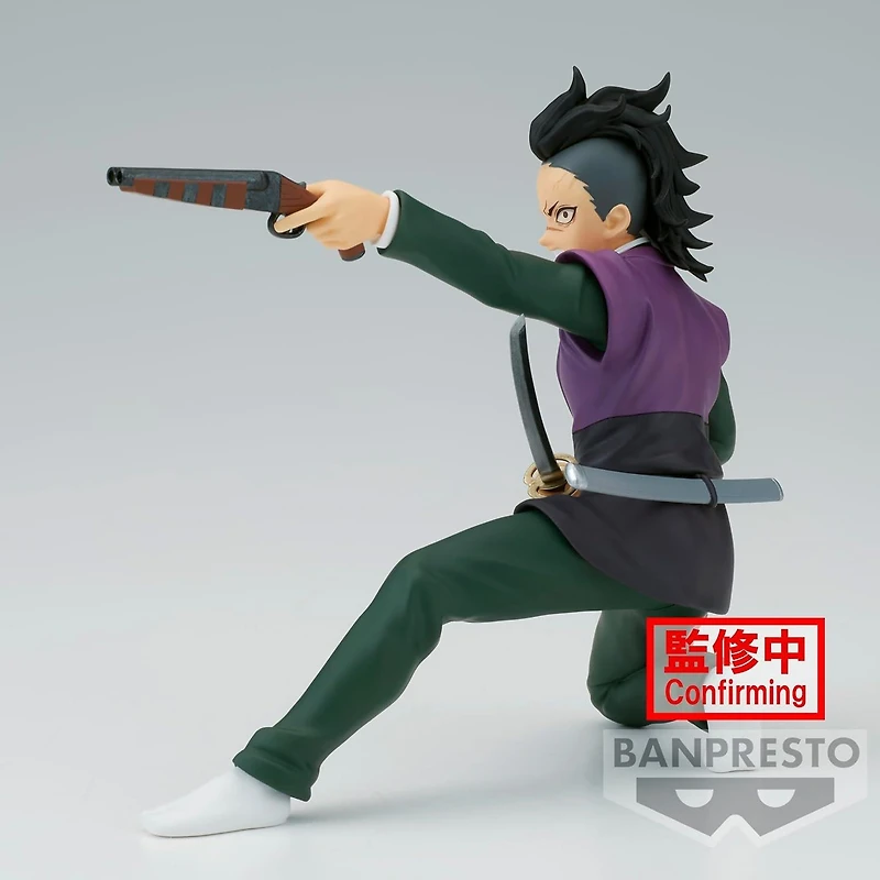 Banpresto Demon Slayer: Kimetsu No Yaiba Vibration Stars Genya Shinazugawa 4.7-in Statue