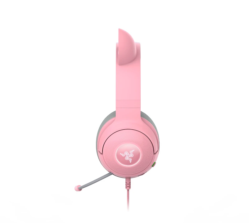 Razer Kraken Kitty V2 Wired RGB USB Gaming Headset - Quartz Edition