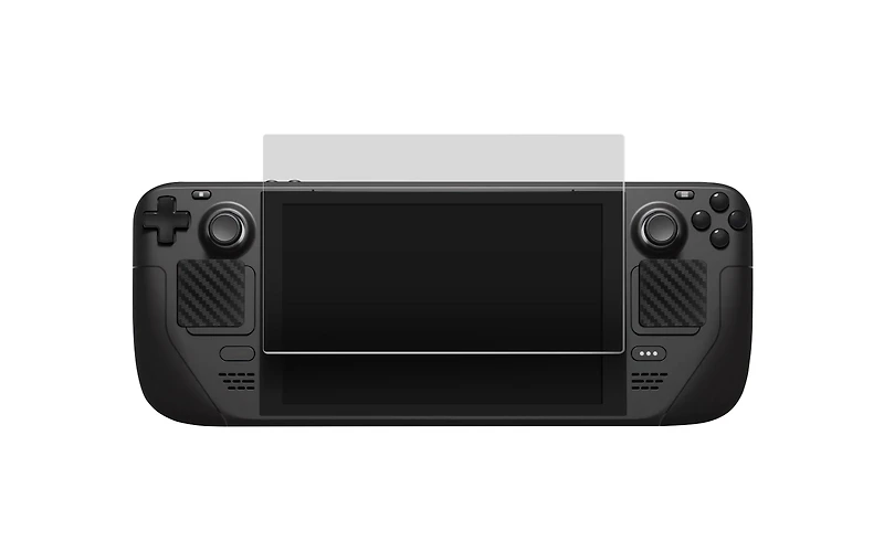 GameStop Steam Deck Tempered Glass Screen Protector with Track Pads
