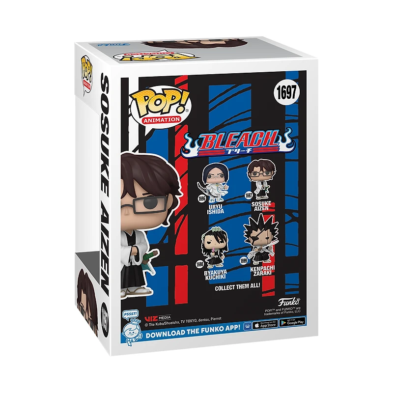 Funko POP! Animation: BLEACH Aizen 4.1-in Vinyl Figure