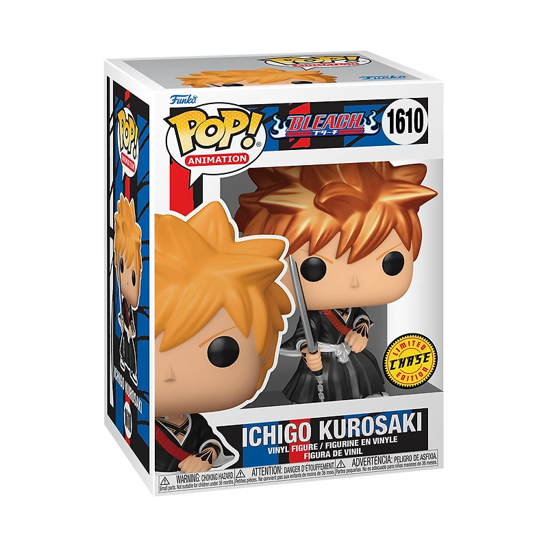 Funko POP! Animation: BLEACH- Ichigo (Full Bringer Shikai) (or Chase) 4.5-in Vinyl Figure