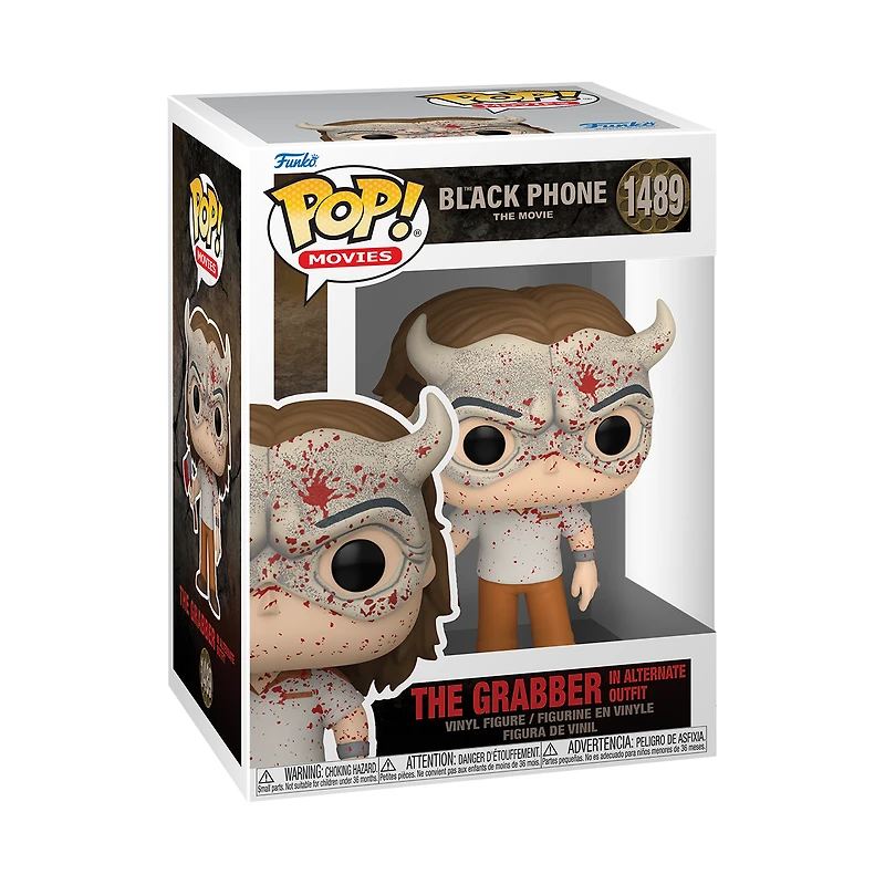 Funko POP! Movies: Black Phone- The Grabber (Alternate Outfit) 4-in Vinyl Figure
