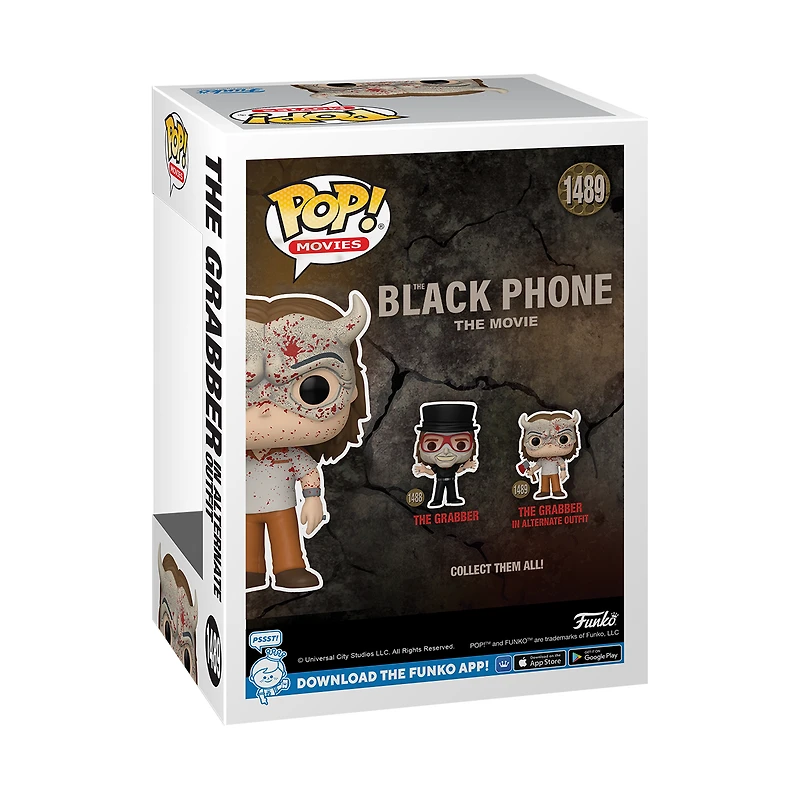 Funko POP! Movies: Black Phone- The Grabber (Alternate Outfit) 4-in Vinyl Figure