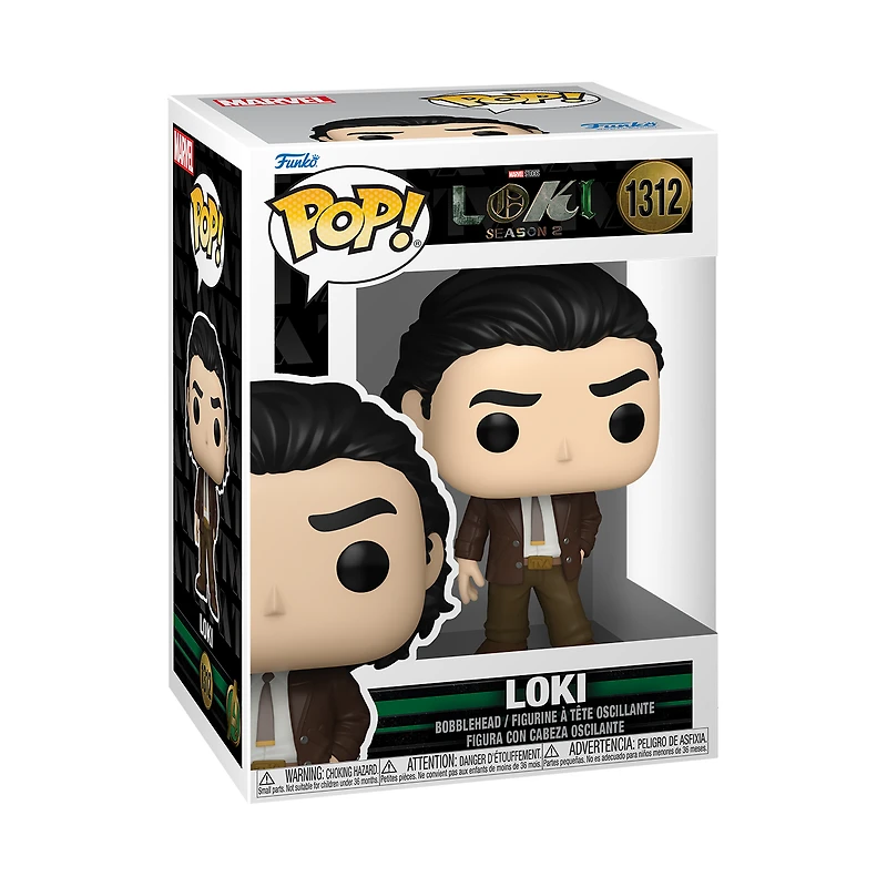 Funko POP! Marvel Loki Season 2 Loki 4.1-in Vinyl Bobblehead