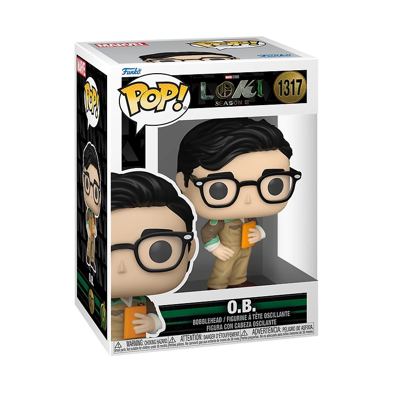 Funko POP! Marvel Loki Season 2 O.B. (Ouroboros) 4.05-in Vinyl Figure