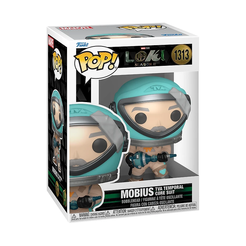 Funko POP! Marvel Loki Season 2 Mobius 3.95-in Vinyl Bobblehead