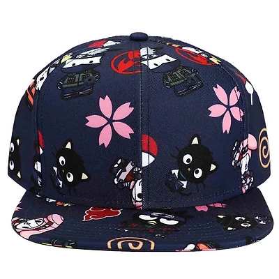 Naruto X Sanrio Limited Edition AOP Snapback Hat
