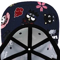 Naruto X Sanrio Limited Edition AOP Snapback Hat