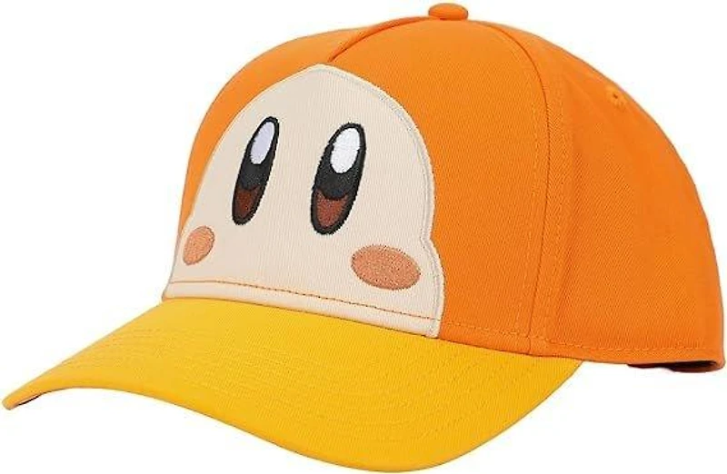 Kirby Waddle Dee Face Woven Label Adult Snapback Hat