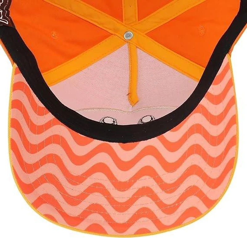 Kirby Waddle Dee Face Woven Label Adult Snapback Hat