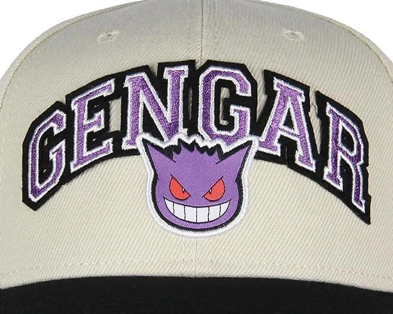 Pokemon Gengar Embroidered Snapback Hat