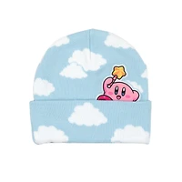 Kirby Jacquard Cloud Peek-a-Boo Knit Hat