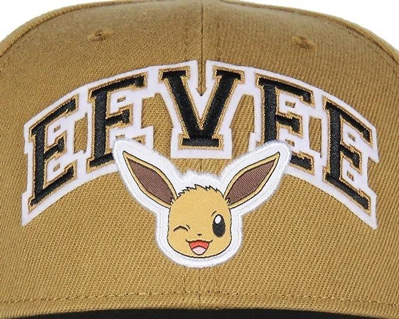 Pokemon Eevee Embroidered Snapback Hat