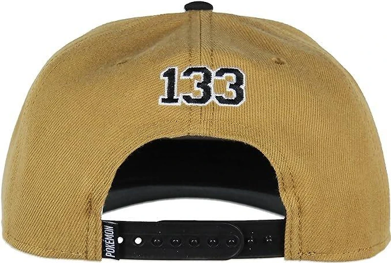 Pokemon Eevee Embroidered Snapback Hat