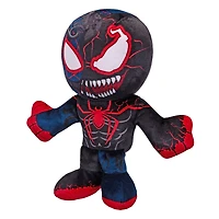 Marvel Spider-Man Venomized Miles Morales Sitting Kuricha 6-in Chibi Plushie