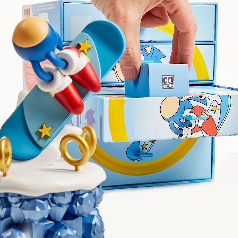 Sonic The Hedgehog Sonic (Countdown Character) 24-Piece Model Figure