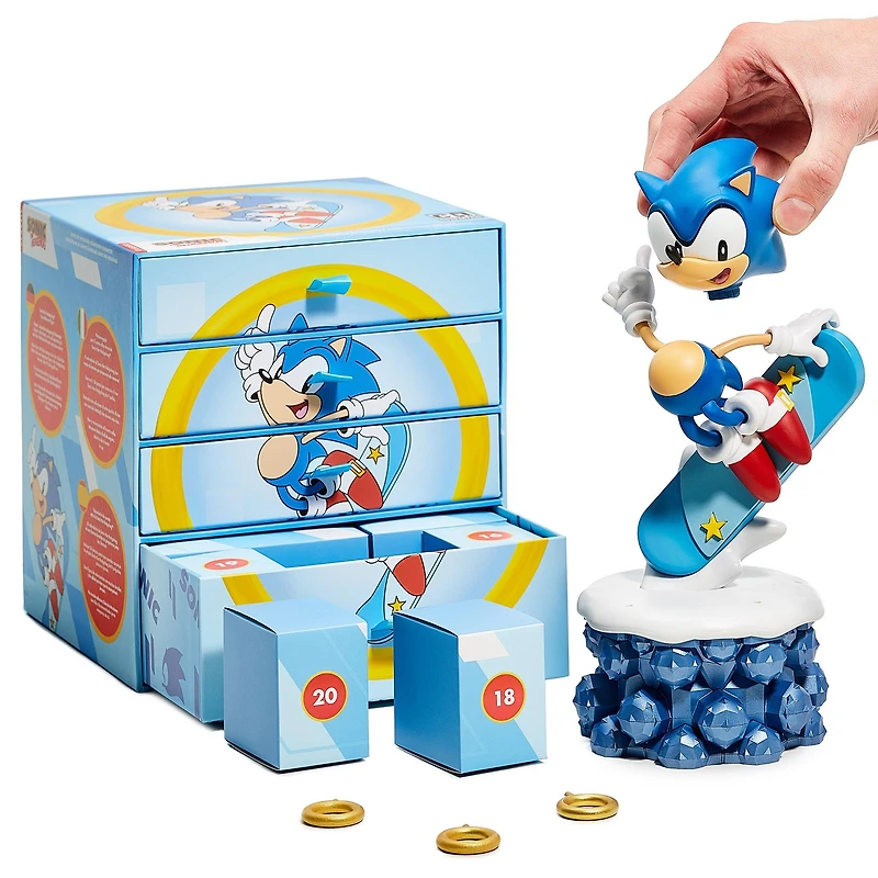 Sonic The Hedgehog Sonic (Countdown Character) 24-Piece Model Figure