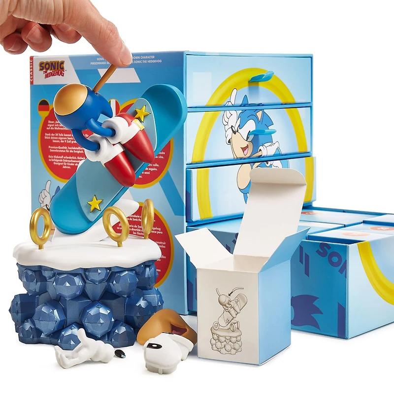Sonic The Hedgehog Sonic (Countdown Character) 24-Piece Model Figure