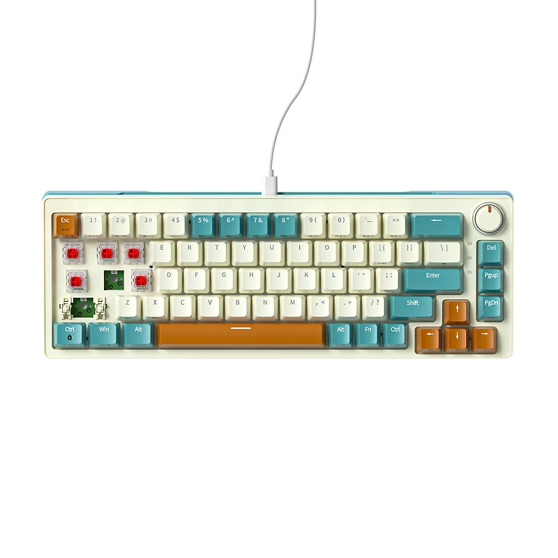 GameStop 68% Mechanical Hot Swappable Keyboard - Brown Switch