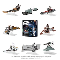 Jazwares Star Wars Micro Vehicles Blind Vehicle and Figure Set (Styles May Vary