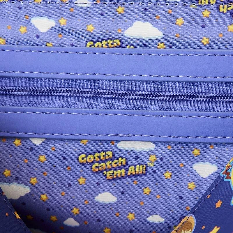 Loungefly Pokemon Sleeping Pikachu and Friends Crossbody Bag