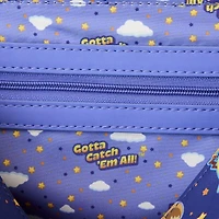 Loungefly Pokemon Sleeping Pikachu and Friends Crossbody Bag