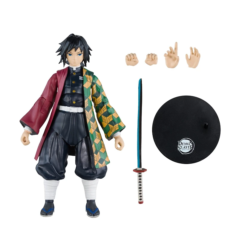 McFarlane Toys Demon Slayer: Kimetsu no Yaiba Tomioka Giyu 7-in Action Figure
