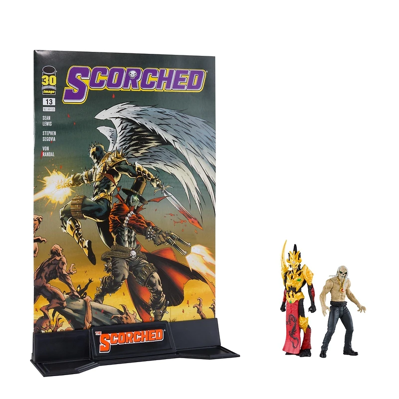 McFarlane Toys Spawn Freak and Mandarin Spawn 3-in Figure Set with Comic 2-Pack