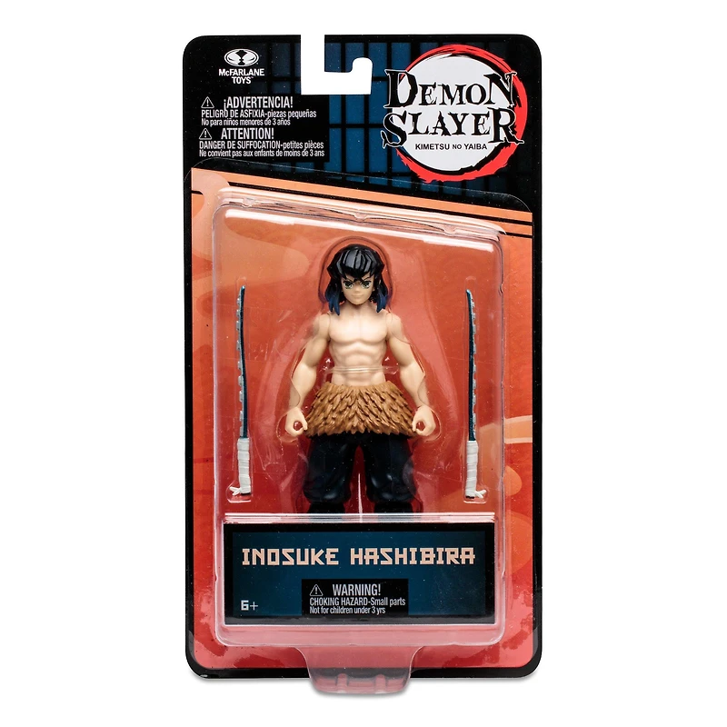 McFarlane Toys Demon Slayer: Kimetsu no Yaiba Inosuke Hashibira 5-in Action Figure