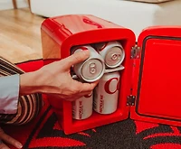 Marvel Spider-Man 4-Liter Thermoelectric Cooler Mini Fridge (Holds 6 Cans)