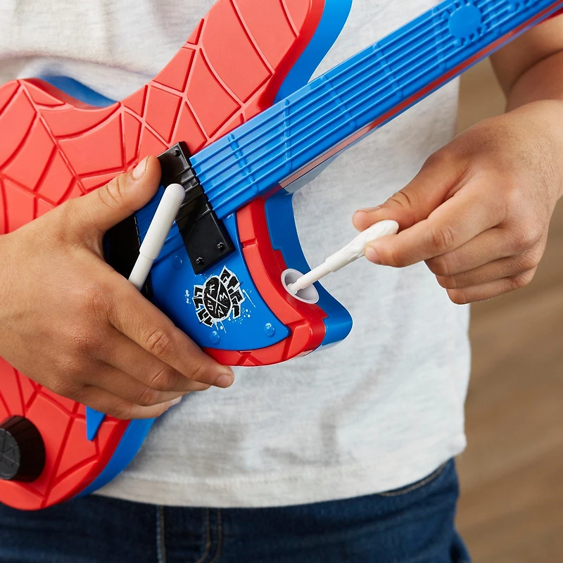 Hasbro Spider-Man: Across the Spider-Verse Spider-Punk Web Blast Electronic Guitar Toy