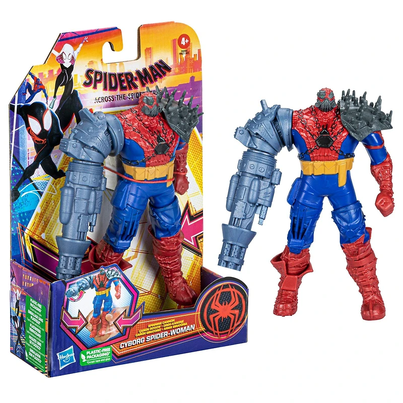 Hasbro Spider-Man: Across the Spider-Verse Cyborg Spider-Woman 6-in Action Figure