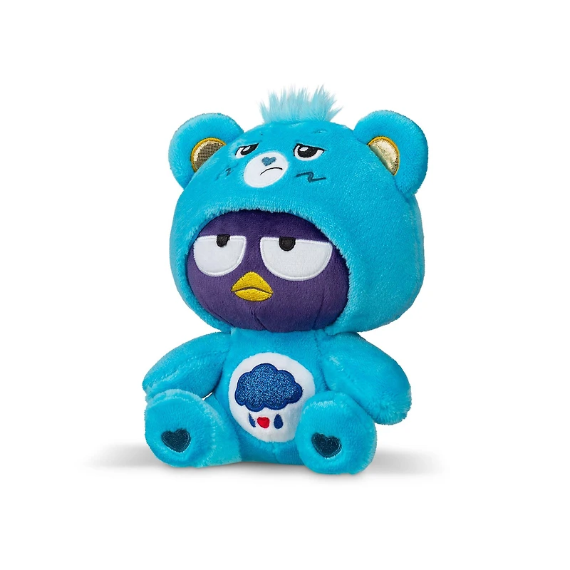 Hello Kitty x Care Bears Badtz-Maru as Grumpy Bear 9-in Plush