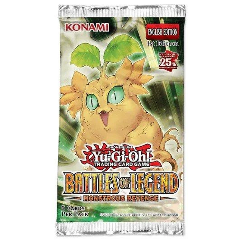 Yu-Gi-Oh! Trading Card Game: Battles of Legend Monstrous Revenge Booster Pack (Styles May Vary