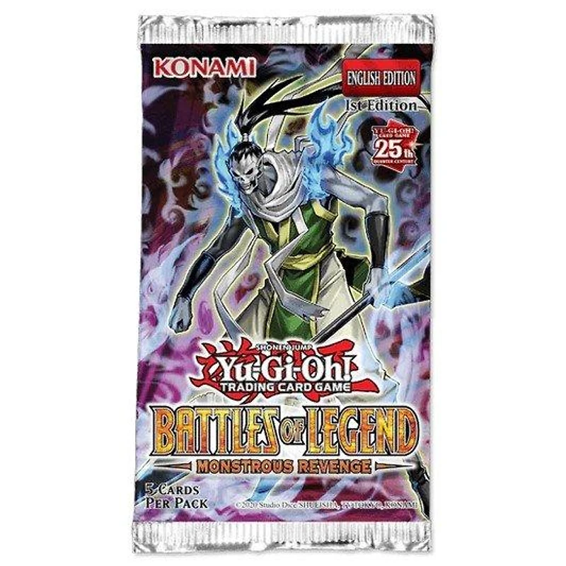 Yu-Gi-Oh! Trading Card Game: Battles of Legend Monstrous Revenge Booster Pack (Styles May Vary
