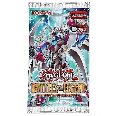 Yu-Gi-Oh! Trading Card Game: Battles of Legend Monstrous Revenge Booster Pack (Styles May Vary