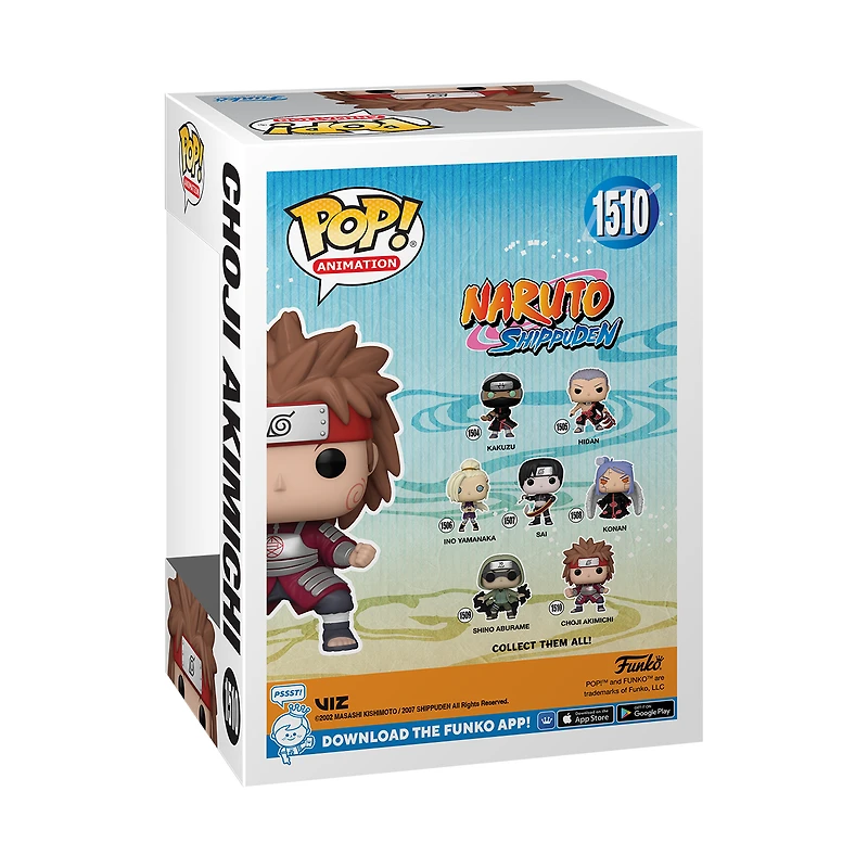 Funko POP! Animation: Naruto Shippuden Choji Akimichi 4.53-in Vinyl Figure