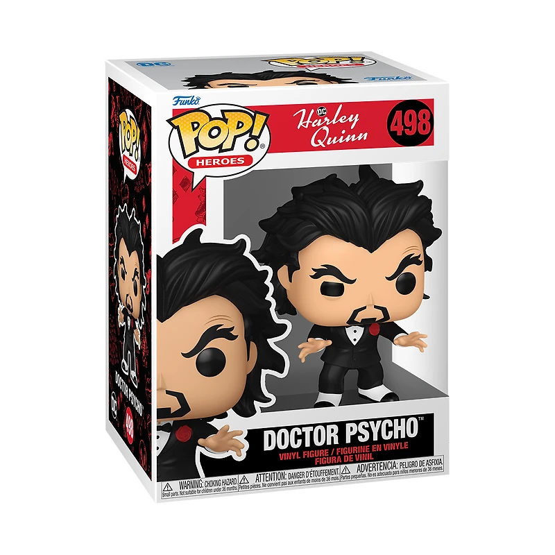 Funko POP! Heroes: DC Harley Quinn Doctor Psycho 4-in Vinyl Figure