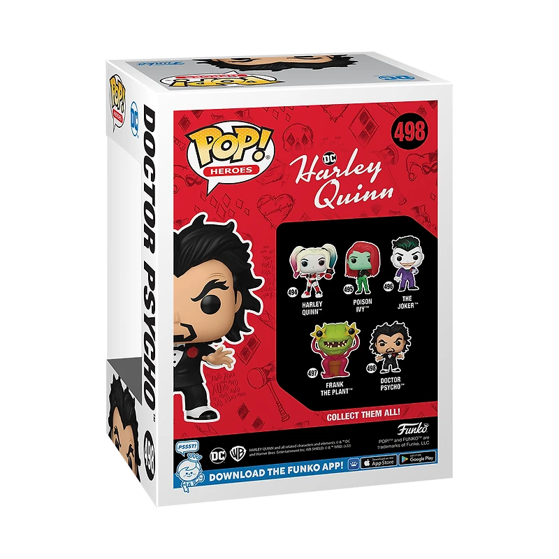 Funko POP! Heroes: DC Harley Quinn Doctor Psycho 4-in Vinyl Figure