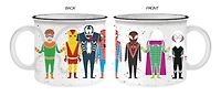 Marvel Spider-Man Character Line Up 20 oz Ceramic Camper Mug