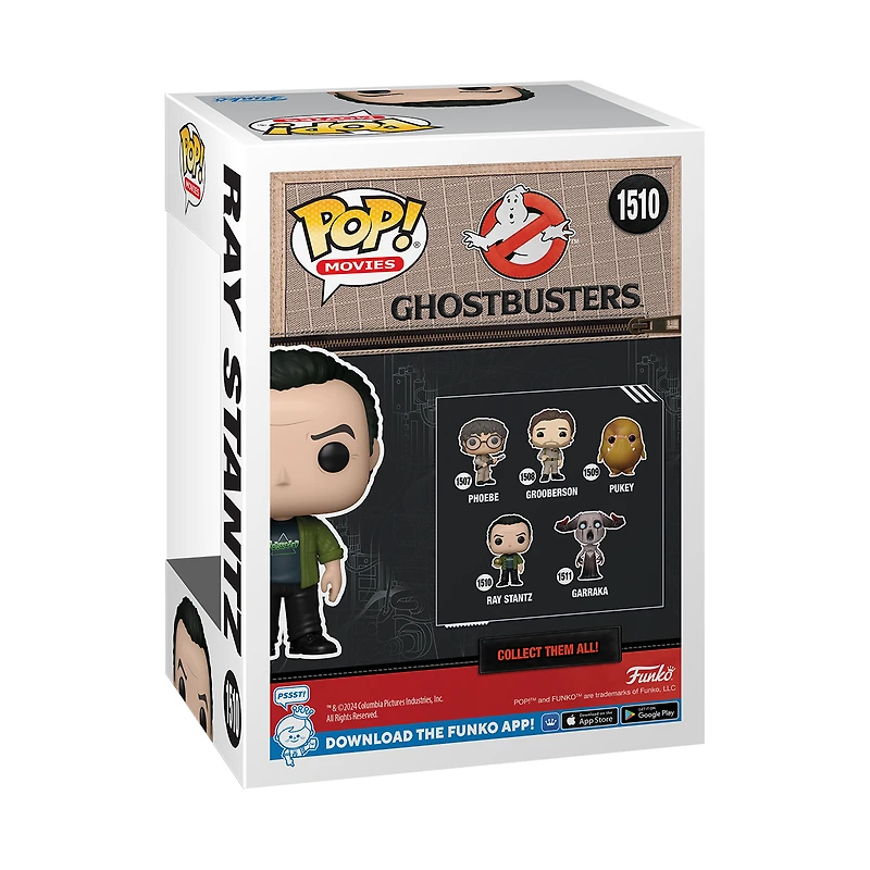 Funko POP! Movies: Ghostbusters: Afterlife Ray Stantz 4.0 -in Vinyl Figure