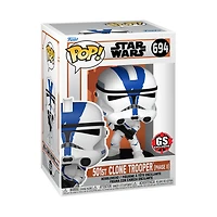 Funko POP! Television: Star Wars: The Mandalorian 501st Clone Trooper 4.3-in Vinyl Figure GameStop Exclusive