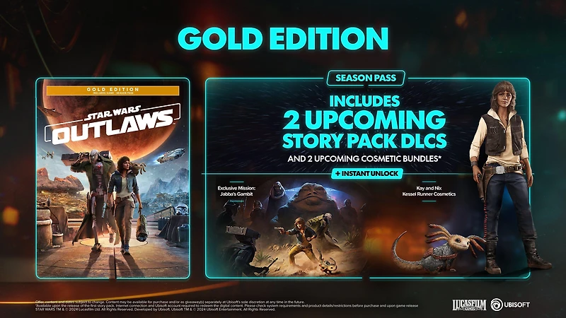 Star Wars Outlaws Gold Edition PlayStation 5