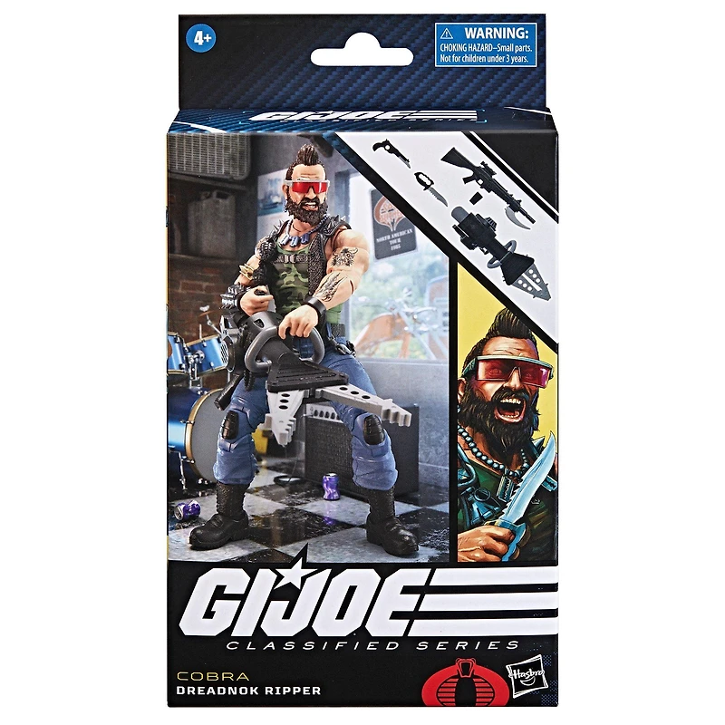 Hasbro G.I. Joe Classified Series Line Dreadnok Ripper 6-in Action Figure