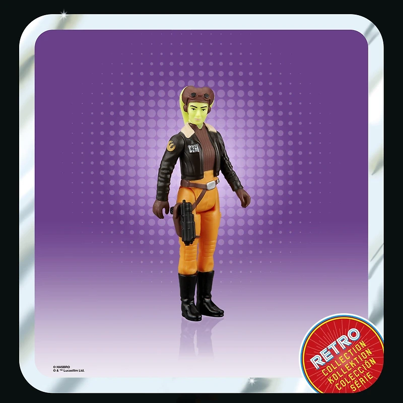 Hasbro Star Wars Retro Collection Star Wars: Ahsoka General Hera Syndulla 3.75-in Action Figure