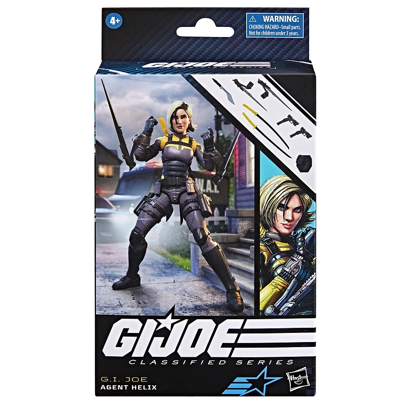 Hasbro G.I. Joe Classified Series Line Agent Helix 6-in Action Figure