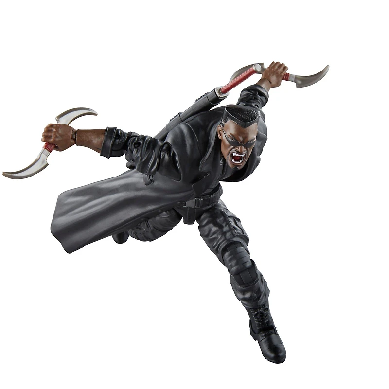 Hasbro Marvel Legends Series Marvel Knights Marvel's Blade 6-in Action Figure (Build A Figure
