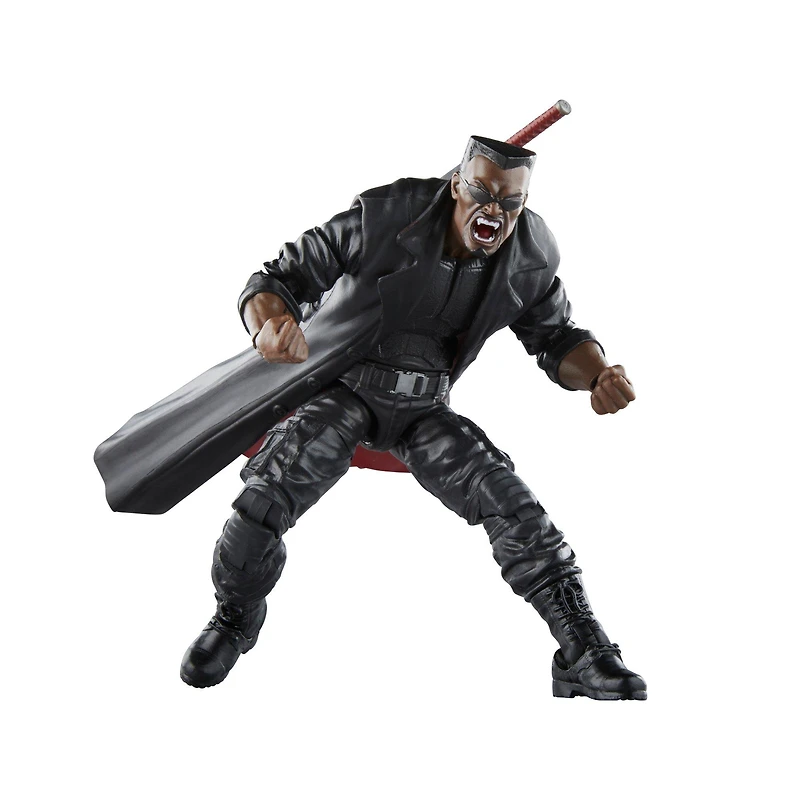 Hasbro Marvel Legends Series Marvel Knights Marvel's Blade 6-in Action Figure (Build A Figure