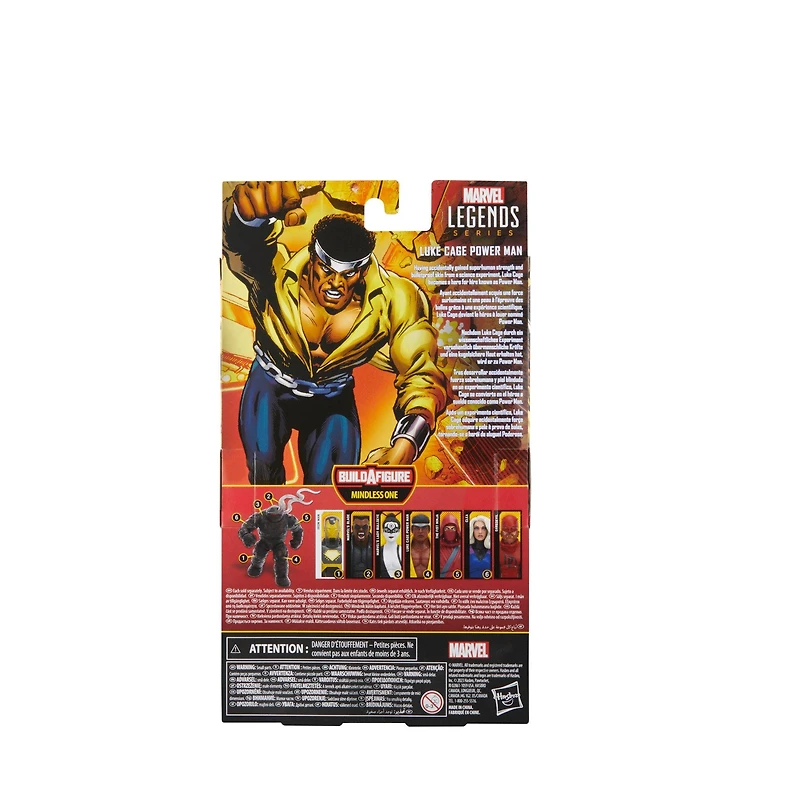 Hasbro Marvel Legends Series Marvel Knights Luke Cage Power Man 6-in Action Figure (Build A Figure